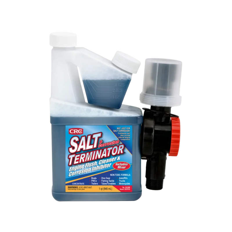 CRC SALT TERMINATOR ENGINE FLUSH & CORROSION INHIBITOR WITH MIXER