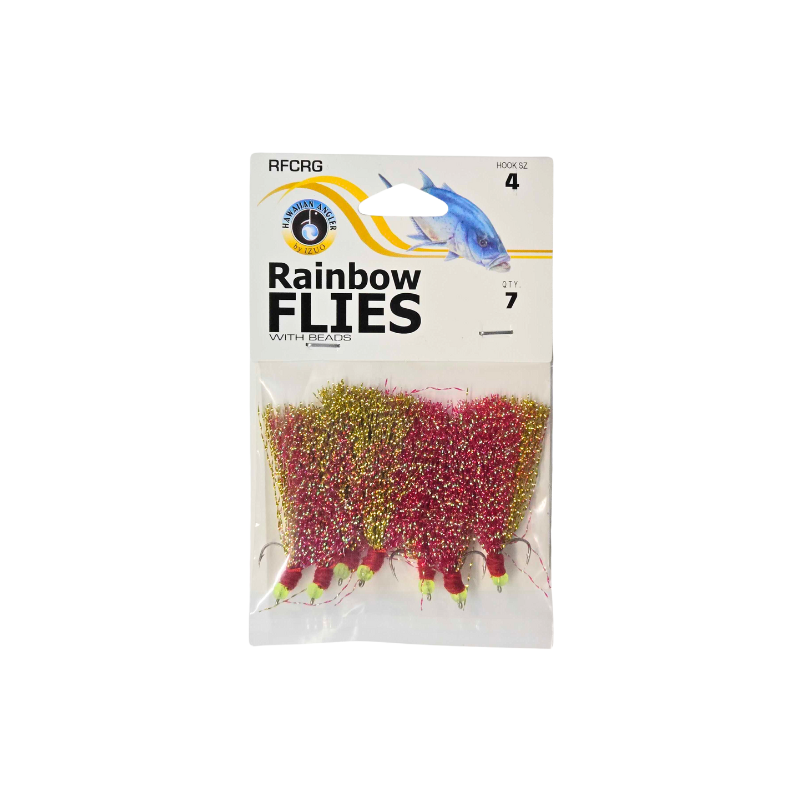 IZUO RAINBOW FLIES WITH BEADS