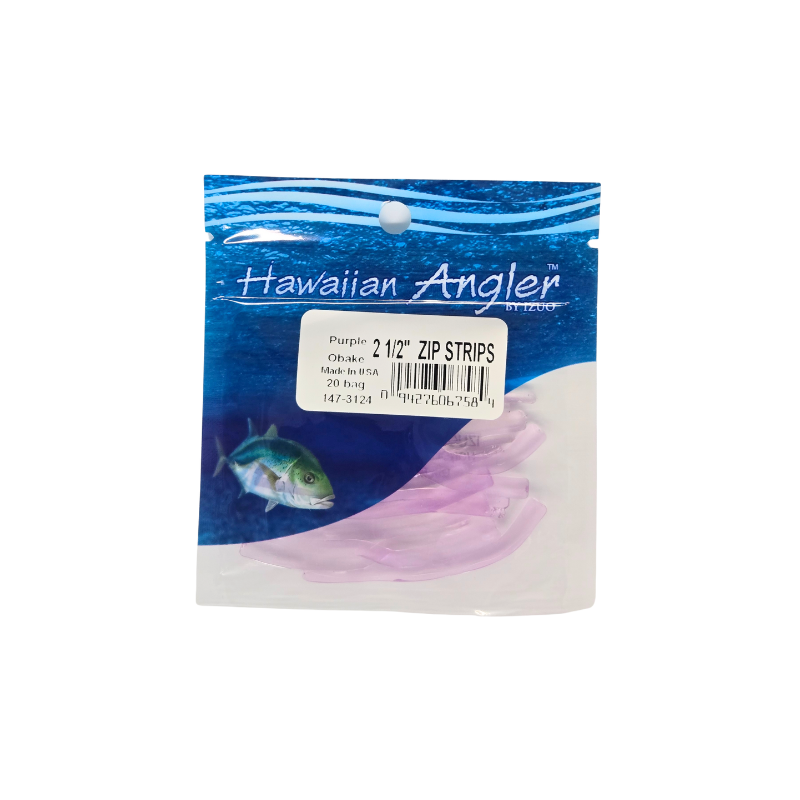 HAWAIIAN ANGLER ZIP - PURPLE OBAKE