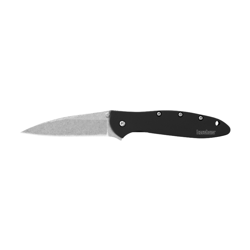 KERSHAW LEEK BLACK STONEWASH KNIFE