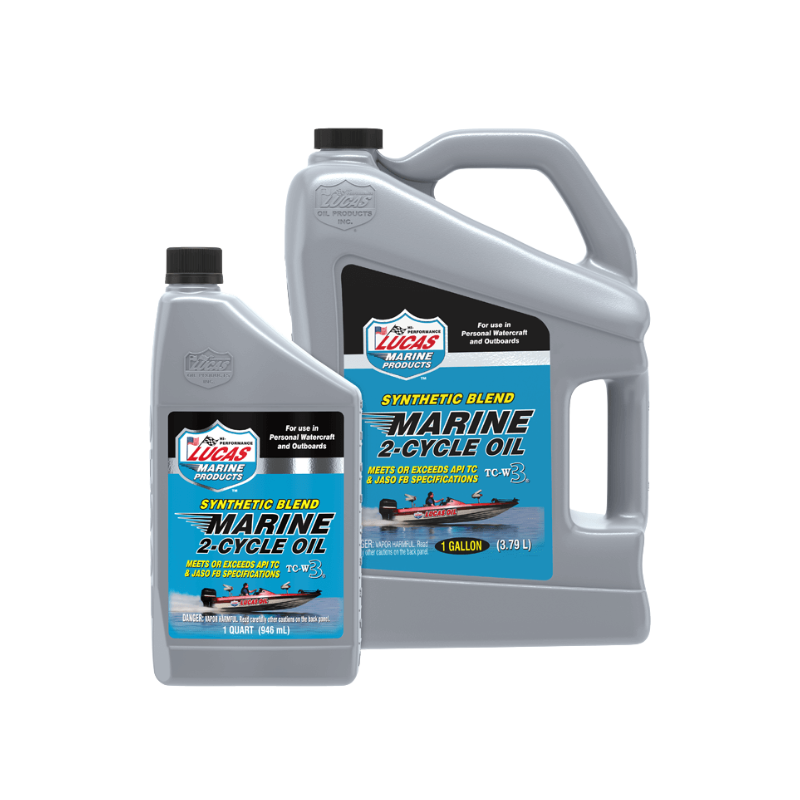 LUCAS OIL SYNTHETIC BLEND 2-CYCLE MARINE OIL