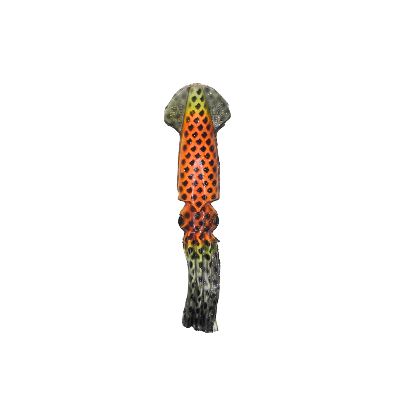MOLD CRAFT SQUIRT SQUID - CLEAR / ORANGE / BLACK