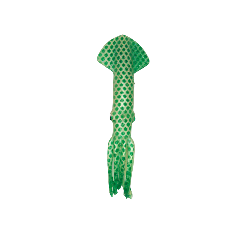 MOLD CRAFT SQUIRT SQUID - PEARL WHITE / GREEN