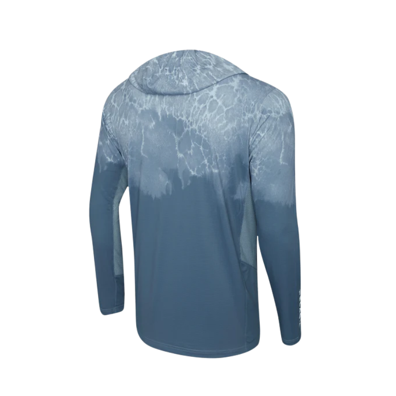 PELAGIC EXO-TECH HOODED SHIRT - PETROL