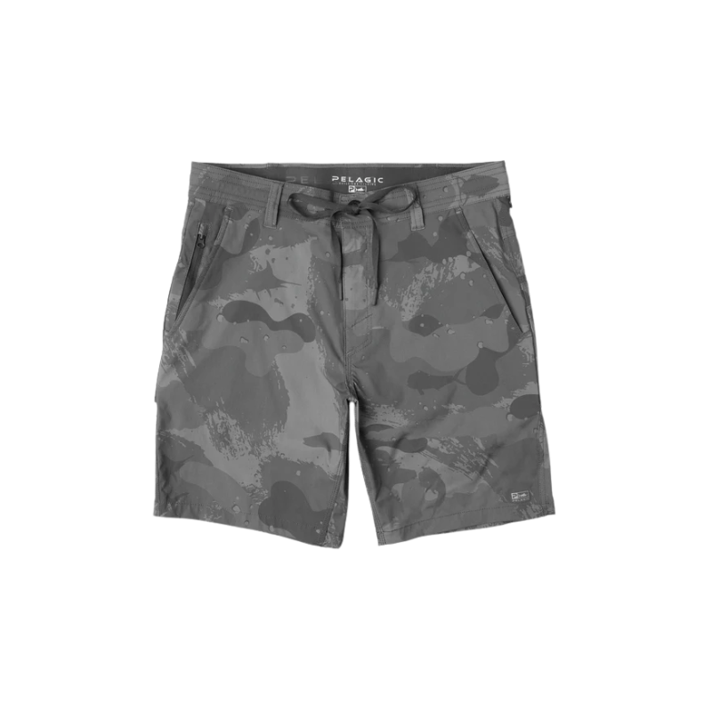 PELAGIC FLYLINE HYBRID SHORTS - GRAPHITE