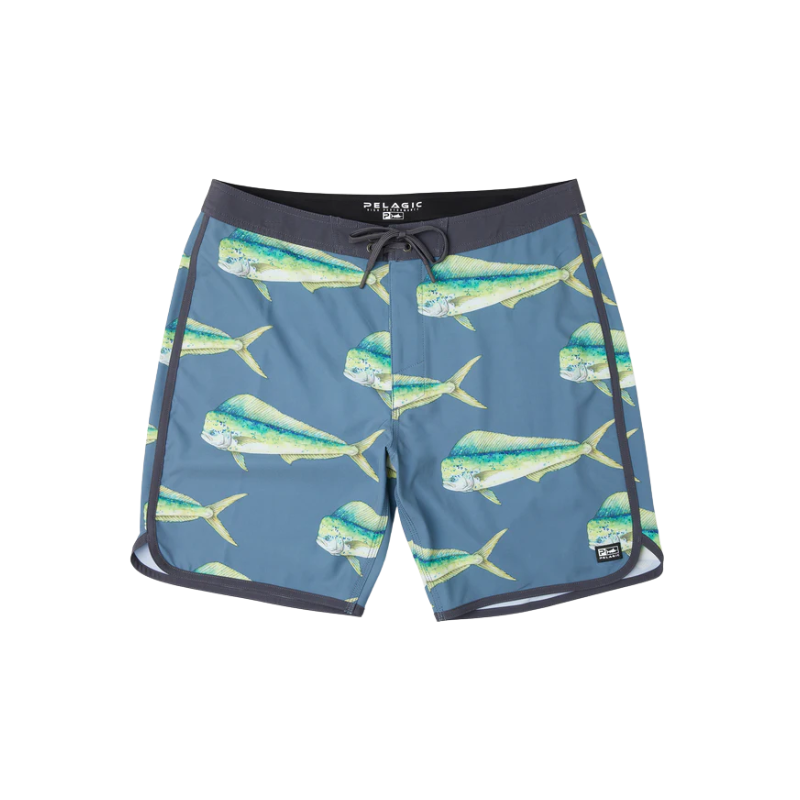 PELAGIC HIGH SPOT BOARD SHORTS - PETROL