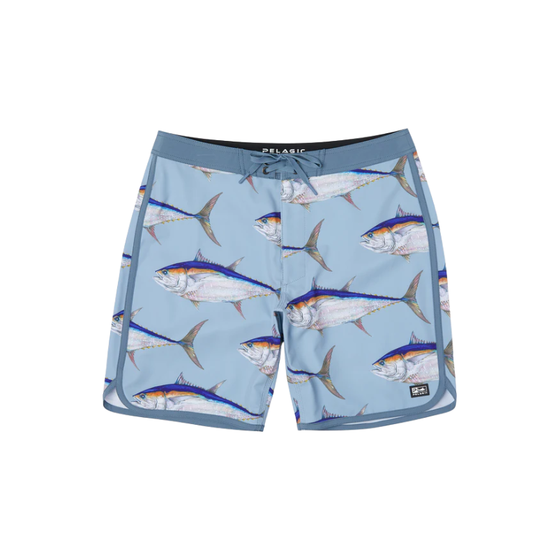 PELAGIC HIGH SPOT BOARD SHORTS - SLATE