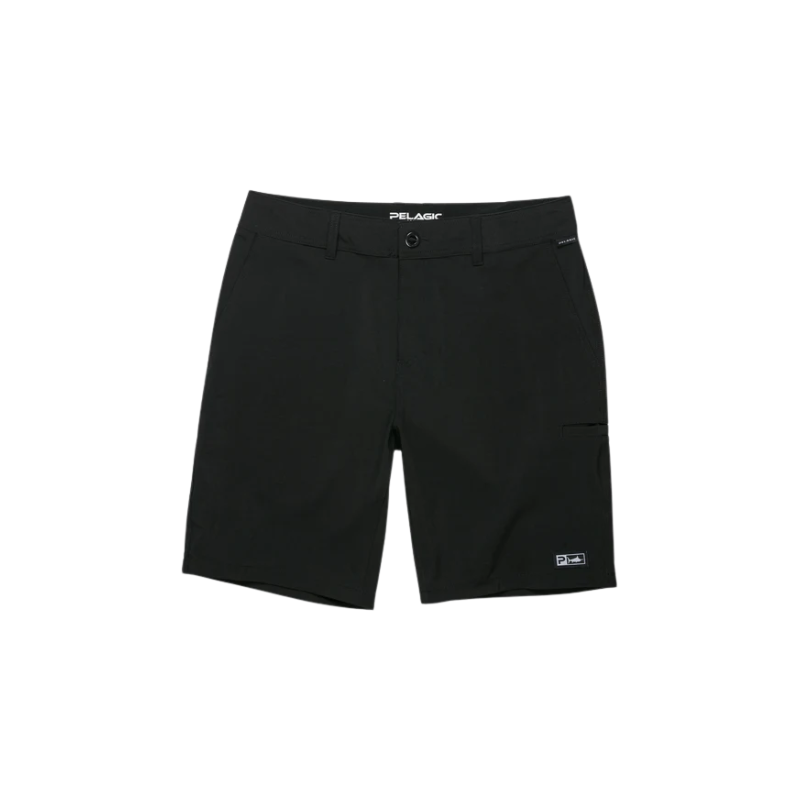 PELAGIC MAKO HYBRID SHORTS - BLACK