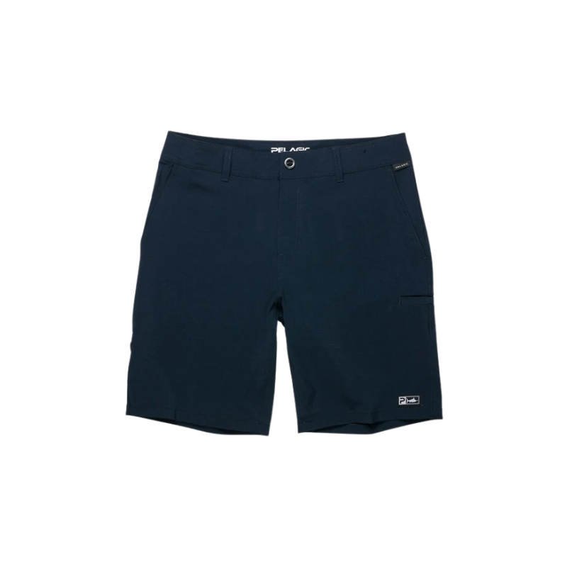 PELAGIC MAKO HYBRID SHORTS - NAVY
