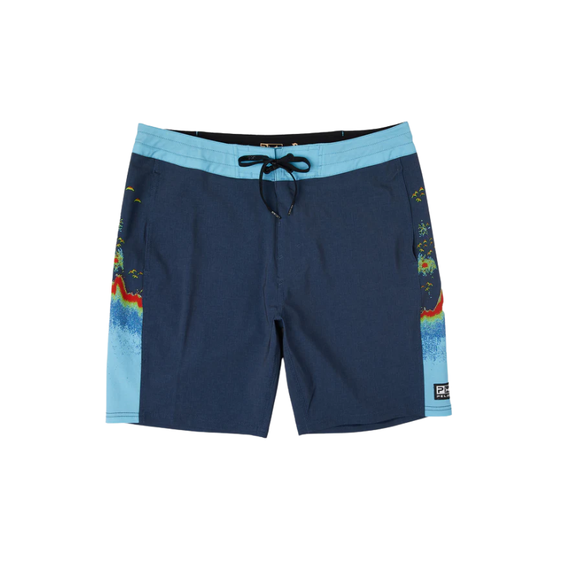 PELAGIC SIDE SCANNER BOARDSHORTS - NAVY