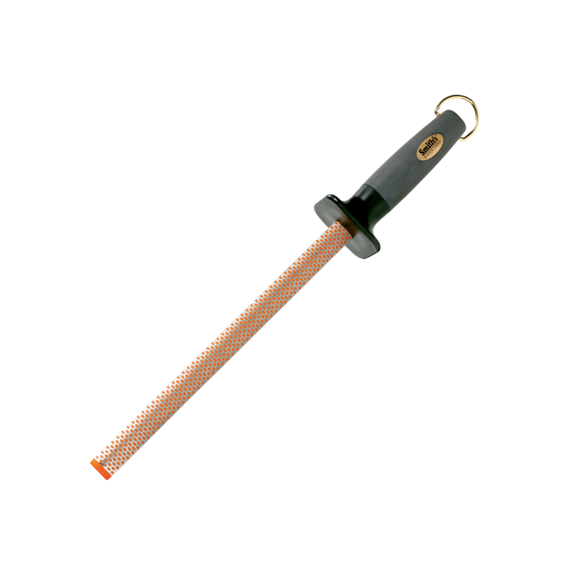 SMITH'S 10" OVAL DIAMOND SHARPENING ROD