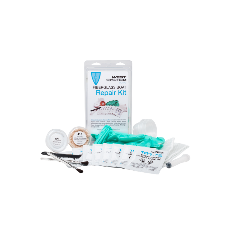 WEST SYSTEM FIBERGLASS BOAT REPAIR KIT