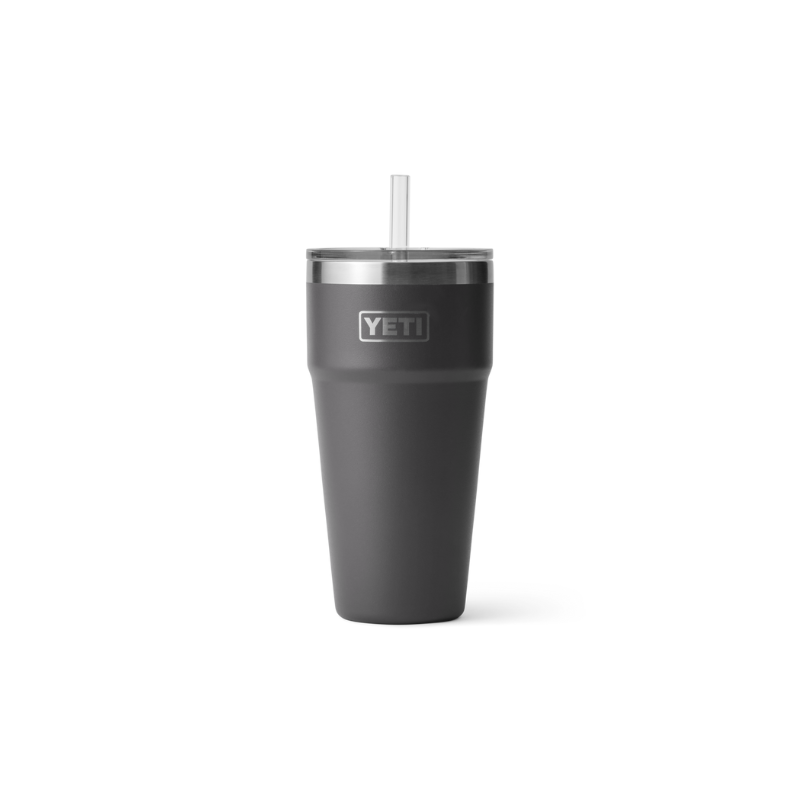YETI RAMBLER CUP W/STRAW LID
