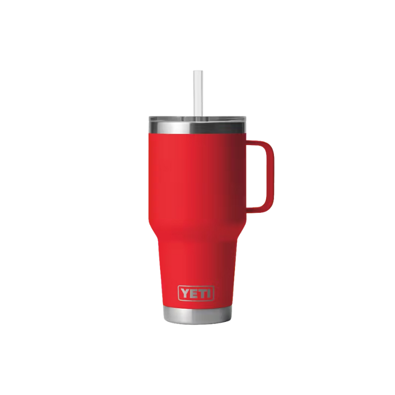 YETI RAMBLER MUG W/STRAW LID