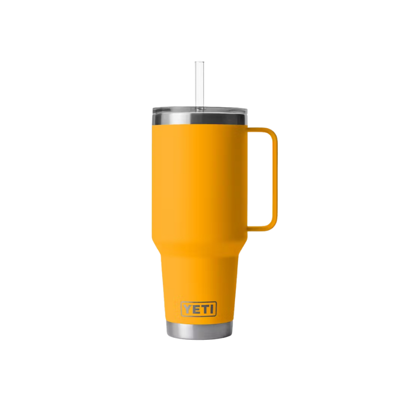 YETI RAMBLER MUG W/STRAW LID