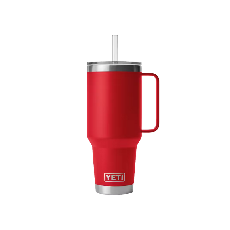 YETI RAMBLER MUG W/STRAW LID
