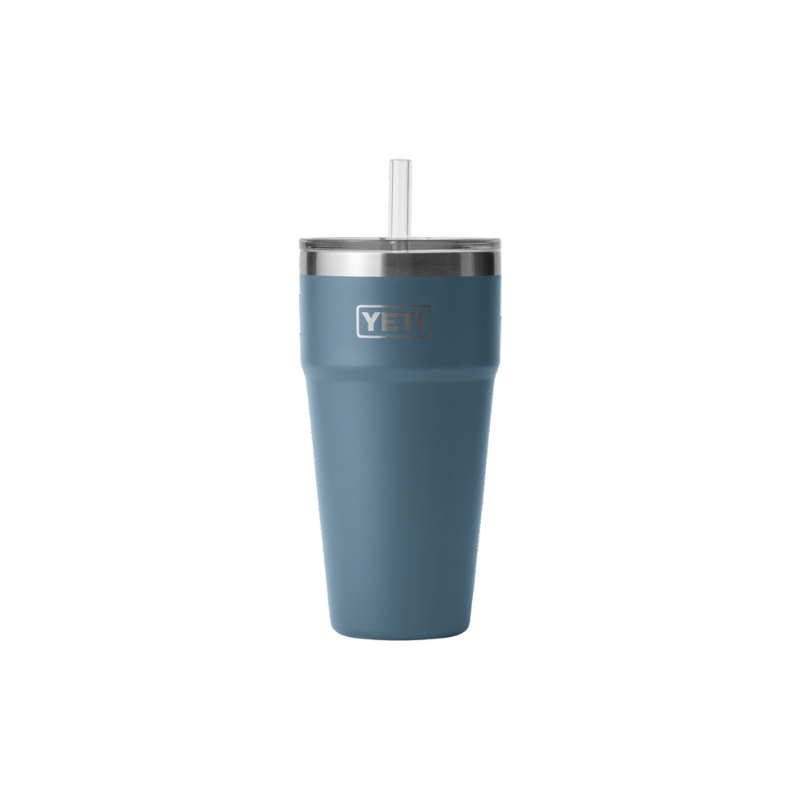 YETI RAMBLER CUP W/STRAW LID