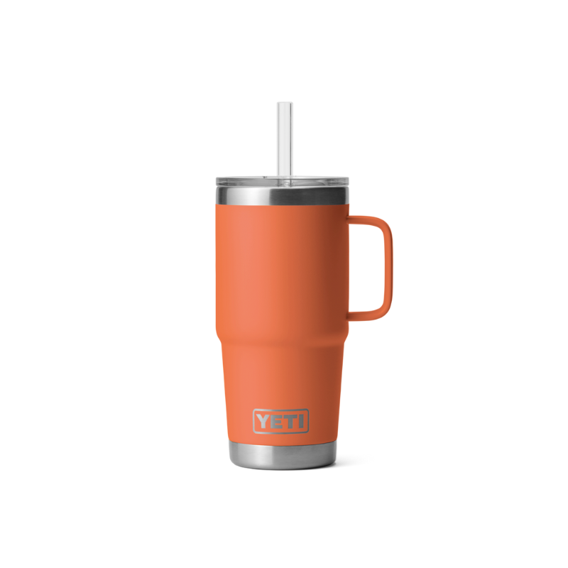 YETI RAMBLER MUG W/STRAW LID